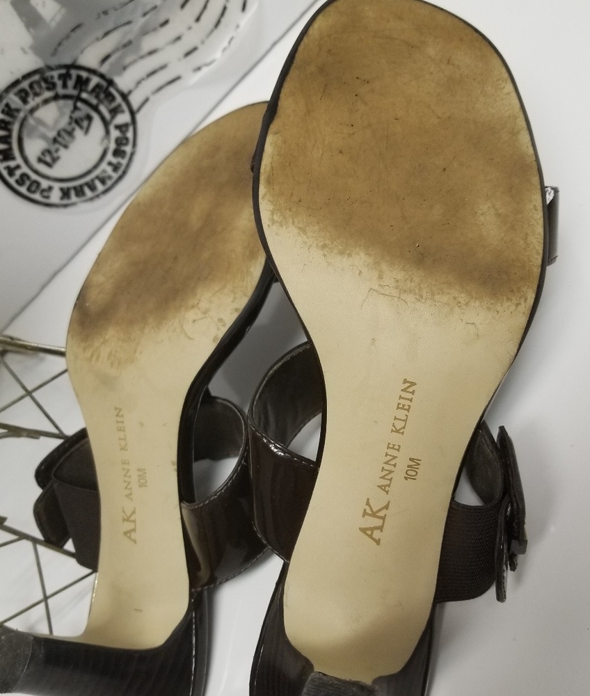 Anne Klein heel sandals opean toe & heel - Picture 8 of 8